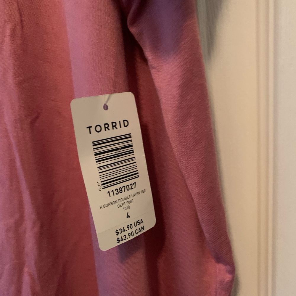NWT Torrid Super Soft Knit T-shirt